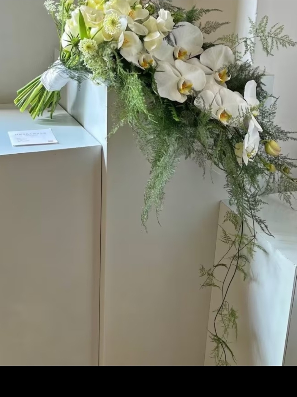 Cascading Floral Wedding Bouquet